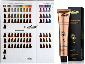 Crème colorante pour cheveux permanente, teinture capillaire à base de plantes, marque privée, sans ammoniaque, 60 couleurs naturelles, 100 ml, MaxCare, couvre les cheveux gris pendant 3 ans - Product Image 3