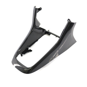 Carbon Fiber Center Console Gear <b>Shift</b> <b>Knob</b> Base Frame For Volkswagen Golf 6 2009-2013 5K0863680 - Product Image 1
