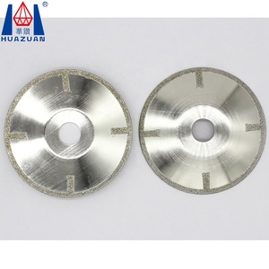 HUAZUAN 125mm mármol continuo diamante Masonrny ángulo <span class=keywords><strong>Drinder</strong></span> discos hoja de sierra para piedra - Product Image 2