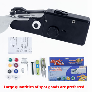 Wholesale Portable Manual <b>Sewing</b> <b>Machine</b> Handheld Rope-free Quick Build Apparel Supplies Arts Crafts Home Garden Embroidery - Product Image 1