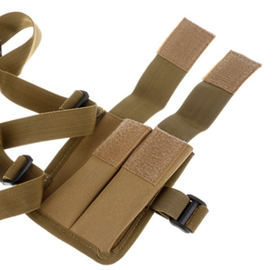 戦術的なユニバーサルガンホルスター左手 & 右手隠しショルダーキャリーポーチ狩猟用アウトドアスポーツ - Product Image 6