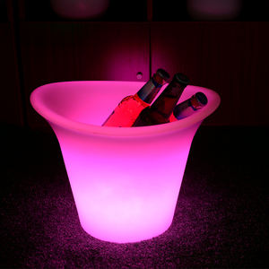 Vendita calda impermeabile alimentato a batteria 16 colori cambiare <span class=keywords><strong>Led</strong></span> illuminato secchiello per ghiaccio vino Cooler <span class=keywords><strong>Led</strong></span> secchi di ghiaccio - Product Image 6