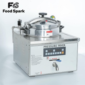<span class=keywords><strong>Friteuse</strong></span> à pression de comptoir Henny Penny 16L à prix réduit pour bars à snacks, l'industrie KFC, poulet, frites, viande et chips - Product Image 3
