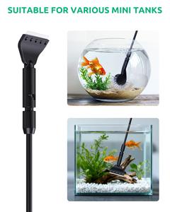 Kit de Limpeza de Algas para Aquário Seaoura SR-517 <span class=keywords><strong>5</strong></span> em 1 com Esponja Rotativa de 180 Graus e Escova de Tubo de Dupla Face - Product Image 2
