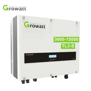 GTG-122 GROWATT 12000 瓦功率逆变器 12KVA 13KVA 15KVA 高效率逆变器并网 3 相逆变或商用 400V Inv