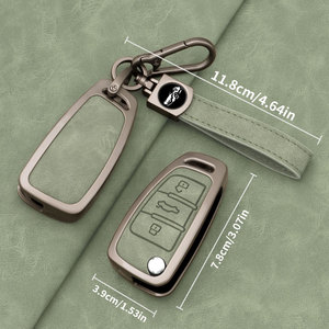 Étui de protection pour clé de voiture imperméable, adapté aux séries Audi A, Q, S, <span class=keywords><strong>RS</strong></span> et autres modèles. - Product Image 4