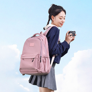 2025 nueva mochila Coreana <span class=keywords><strong>de</strong></span> alta capacidad, mochila plegable <span class=keywords><strong>de</strong></span> alta calidad para estudiantes <span class=keywords><strong>de</strong></span> secundaria, bolsa <span class=keywords><strong>de</strong></span> viaje <span class=keywords><strong>de</strong></span> moda para parejas - Product Image 2