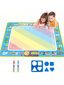 ของเล่นภาพวาดผ้าใบน้ำการ์ตูนสุดมหัศจรรย์กระดานวาดภาพ PVC กระดาษมหัศจรรย์กระดานวาดภาพสีสำหรับเด็กของขวัญ DIY สำหรับเด็ก2 4ปี CPC กล่องได้รับการรับรอง - Product Image 4