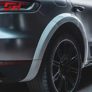 Parafanghi Stile TKT di Alta Qualità, Materiale PU, Colore Nero, Ricambio per <span class=keywords><strong>Macan</strong></span> 2014-2021, Parti Auto - Product Image 5