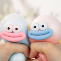NOUVEAU Jouet sensoriel anti-stress en forme de cube de maltose à grande ouverture, jouet à presser pour adultes et enfants, unisexe, non toxique, en TPR, jouet de bureau ASMR