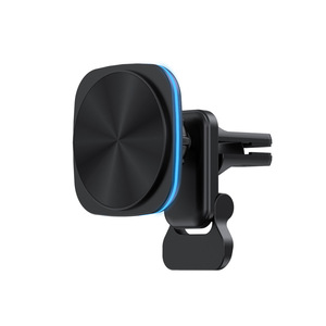 Support de chargeur magnétique sans fil pour <span class=keywords><strong>voiture</strong></span> <span class=keywords><strong>Magsafe</strong></span>, charge rapide 15W, <span class=keywords><strong>iPhone</strong></span> <span class=keywords><strong>12</strong></span> 13 14 15, alignement automatique, aimant puissant, métal, vente en gros - Product Image 5