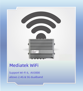 Di động cổng RS232/RS485/di/do <span class=keywords><strong>2</strong></span>.5g cổng toàn cầu ban nhạc Wi-Fi 6 dual-band <span class=keywords><strong>2</strong></span>.5ge WAN Dual-SIM 5G/LTE Router cho m2m IOT urllc - Product Image 3