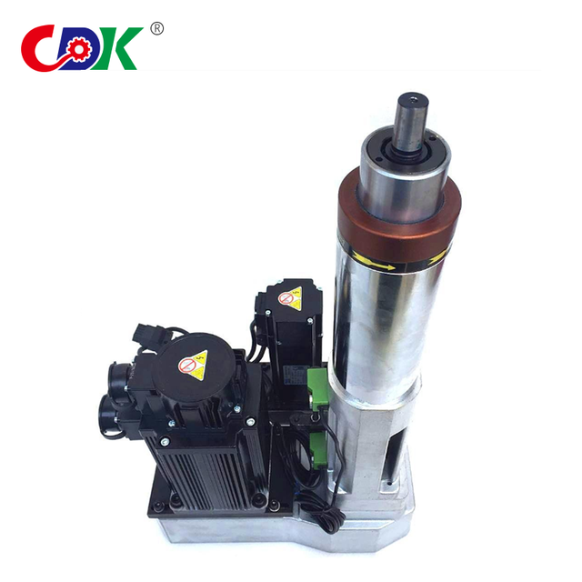 High Precision Automatic Dual Servo Column Drilling Tapping Machine with Gearbox and Motor Power Head