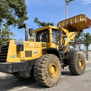 รถตักล้อยาง KOMATSU WA70 รุ่นปี 2020 น้ำหนักบรรทุก 15 ตัน เครื่องยนต์ Cummins ปั๊มไฮดรอลิกแท้ สีเหลือง ใช้เครื่องยนต์ดีเซล พร้อมบุ้งกี๋ - Product Image 2