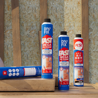 Mousse de polyuréthane expansée, isolation, scellant pour bâtiment, mousse de polyuréthane, scellant 750ML