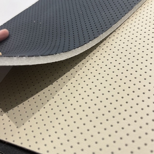 Cuero Sintético de PVC Perforado con Espuma/Esponja para Fundas de Asientos de Coche/Interiores de Automóviles/Tapicería de Muebles - Product Image 6