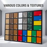 Panneaux de façade en stratifié compact HPL résistant aux UV pour revêtement mural d'appartement moderne 6mm/8mm/12mm Marque SHINING