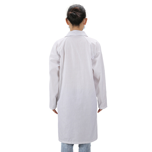 معطف مختبر مضاد للكهرباء الساكنة من القطن والبوليستر، ملابس للغرف النظيفة - Product Image 4