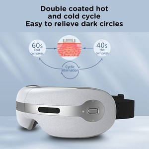 Intelligenter Augenmassagegerät mit Knetdruck, Wärme und Kühlung, Komfortabler Sitz, Bluetooth für Augenbelastung und Migräne-Linderung - Product Image 4