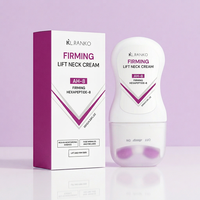 Crème raffermissante et liftante pour le cou avec logo personnalisé, formule anti-âge Hexapeptide 8, hydratation intense, soin massant pour le cou