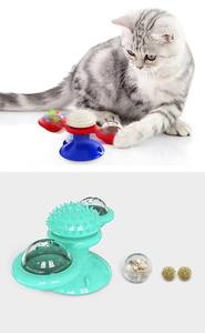 Juguete mayorista para gatos: Varita de juguete con resorte y bola giratoria para entretenimiento felino - Product Image 5