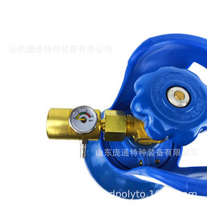 Válvula de Oxígeno de Tubo Delgado de 4L de Alta Resistencia, Accesorios para Herramientas de Soldadura, Estándar Nacional QF-2, Válvula Reductora de Presión - Product Image 5