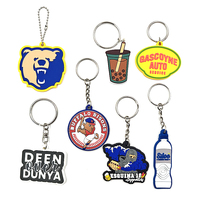 Porte-clés personnalisé en PVC, logo 2D 3D, porte-clés en caoutchouc souple en PVC pour cadeaux