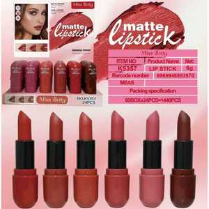 All'ingrosso 24 pezzi Set rossetto opaco di alta qualità a lunga durata a prova di macchie colori assortiti Kit per le labbra con funzione idratante - Product Image 1