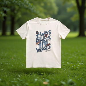 T-Shirt Unisex 210GSM 100% Cotone, Casual, Traspirante, Resistente, con Stampa DTF, Maglietta da Uomo - Product Image 2