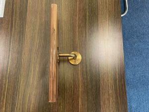 Modern Stainless Steel <b>Wall</b>-<b>Mounted</b> Handrail Bracket for Stair <b>Railings</b> Rust Resistant Support Fixing - Product Image 4