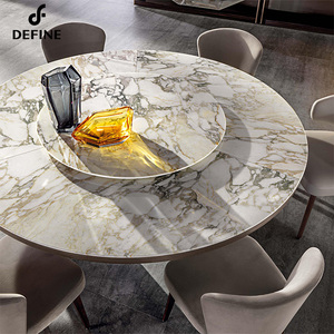 Muebles para el hogar, mesa de comedor con marco de acero inoxidable con piedra superior sinterizada, <span class=keywords><strong>Lazy</strong></span>, 2022 - Product Image 2