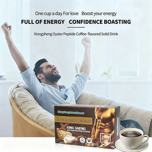 Café Instantáneo OEM con Péptidos de Ostra <span class=keywords><strong>y</strong></span> Extracto de Maca, Suplemento para Mejorar el Rendimiento Masculino, Beneficioso para la Salud de la Próstata - Product Image 2