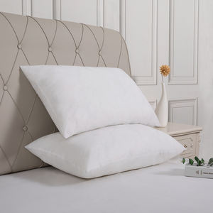 Disesuaikan rumah <span class=keywords><strong>hotel</strong></span> Alam lembut angsa bebek bulu bantal bulu bantal bawah dengan kain katun - Product Image 4