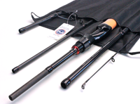 454UL 5 Sections ultra Léger Truite Voyage Cannes À Pêche FUJI K Guides En Fiber De Carbone Spinning Casting Ultralight Mini Rod