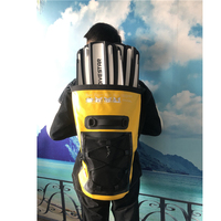 Tas Diving Kulit Fashion Grosir Baru DIVESTAR, Tas Jaring Tali Serut Tahan Air 30-40L untuk Set Diving Dewasa