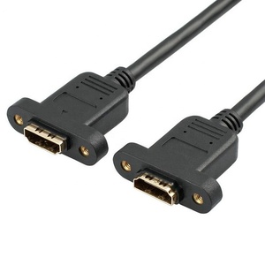 Câble d'extension <span class=keywords><strong>HDMI</strong></span> mâle vers femelle, <span class=keywords><strong>rallonge</strong></span> sur panneau, solide - Product Image 4