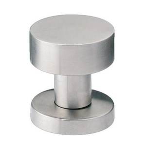 Perilla de acero inoxidable para piano, accesorio interior fijo, acabado satinado, 52 mm de diámetro - Product Image 2