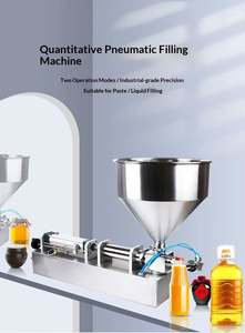 Machine de remplissage et de <span class=keywords><strong>dosage</strong></span> semi-automatique pour pâte, crème, sauce, confiture, miel, beurre de cacahuète, jus, huile, <span class=keywords><strong>savon</strong></span> liquide, eau, bouteille à piston - Product Image 5