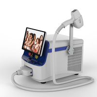 Appareil d'épilation au laser à diode portable 2000W avec refroidissement TEC, écran tactile, équipement professionnel pour salon