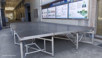 Scènes portables en aluminium X-Legs pour événements extérieurs, plateformes de scène robustes, équipement de scène, à vendre