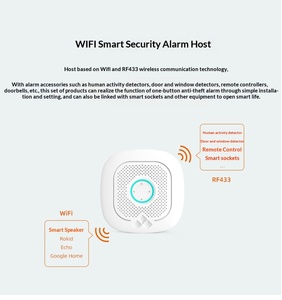 Alarma de Seguridad para el Hogar, Alarma de Seguridad Inteligente WiFi para el Hogar, Sistema de <span class=keywords><strong>Control</strong></span> Central con Enlace de Escenas para el Cuidado de Personas Mayores - Product Image 5