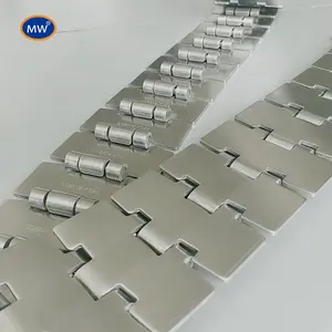 High Quality SS 812-K325/K450/K600/K750 Stainless Steel Flat Top Transmission Conveyor Chain