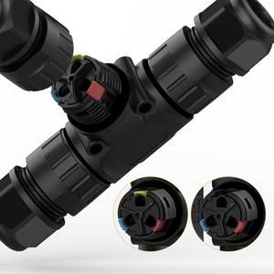 LED-Außen beleuchtung T-Typ Schnellkupplungs-Elektrokabel Wasserdichter 16A-Nennstrom - Product Image 2