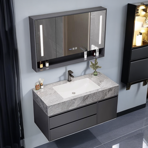 Classic <strong>Bathroom</strong> Vanity Cabinet with Antique <strong>Style</strong> Timeless Elegance - Product Image 6