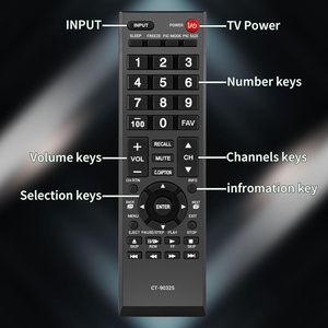 Telecomando <span class=keywords><strong>TV</strong></span> CT-90325 per <span class=keywords><strong>Toshiba</strong></span> 32 c100u2 32 c100um 32 c110u 32 dt1 46 g310u - Product Image 5
