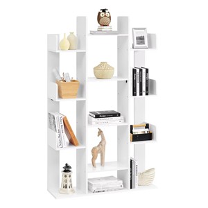 HIKUYA MDF Bookshelf With 13 Storage <b>Shelves</b> Bookcase Office <b>Shelf</b> Organizer ZY169 <b>Book</b> Display Rack ZY169 - Product Image 1