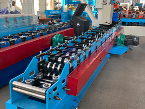 China leichte Galvanisierter Stahl-<span class=keywords><strong>C</strong></span>-Profilstahl U-Kanal-Stuhlrollenformmaschine - Product Image 3