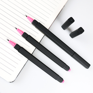 GemFully Fournitures scolaires les articles les moins chers de Chine stylo à bille carré noir en plastique avec tête tactile - Product Image 4