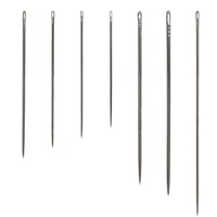 Ensemble d'aiguilles à coudre en acier, 2 à 25 pièces, extra longues, pour la broderie, la fabrication de chaussures, l'artisanat
