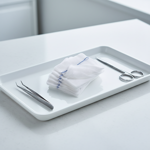 60 paquets de <span class=keywords><strong>compresses</strong></span> médicales <span class=keywords><strong>stériles</strong></span> jetables 10*10 8play, tampons pour plaies, gaze stérile ordinaire <span class=keywords><strong>non</strong></span> tissée personnalisée - Product Image 1